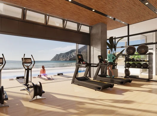 Homepage 3 New building apartaments with 1, 2 or 3 bed and penthouses in first line Calpe, playa La Fossa